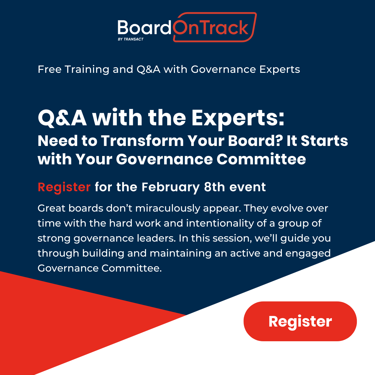 Need to Transform Your Board? It Starts with Your Governance Committee